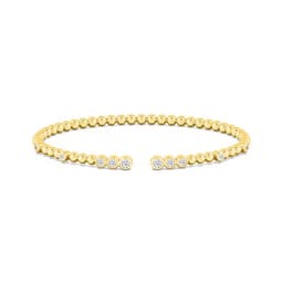 14K Yellow Gold Lab Grown Diamond BRACELET 0.52 ctw SJBG13139-0.50CT