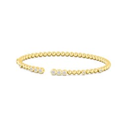14K Yellow Gold Lab Grown Diamond BRACELET 0.52 ctw SJBG13139-0.50CT