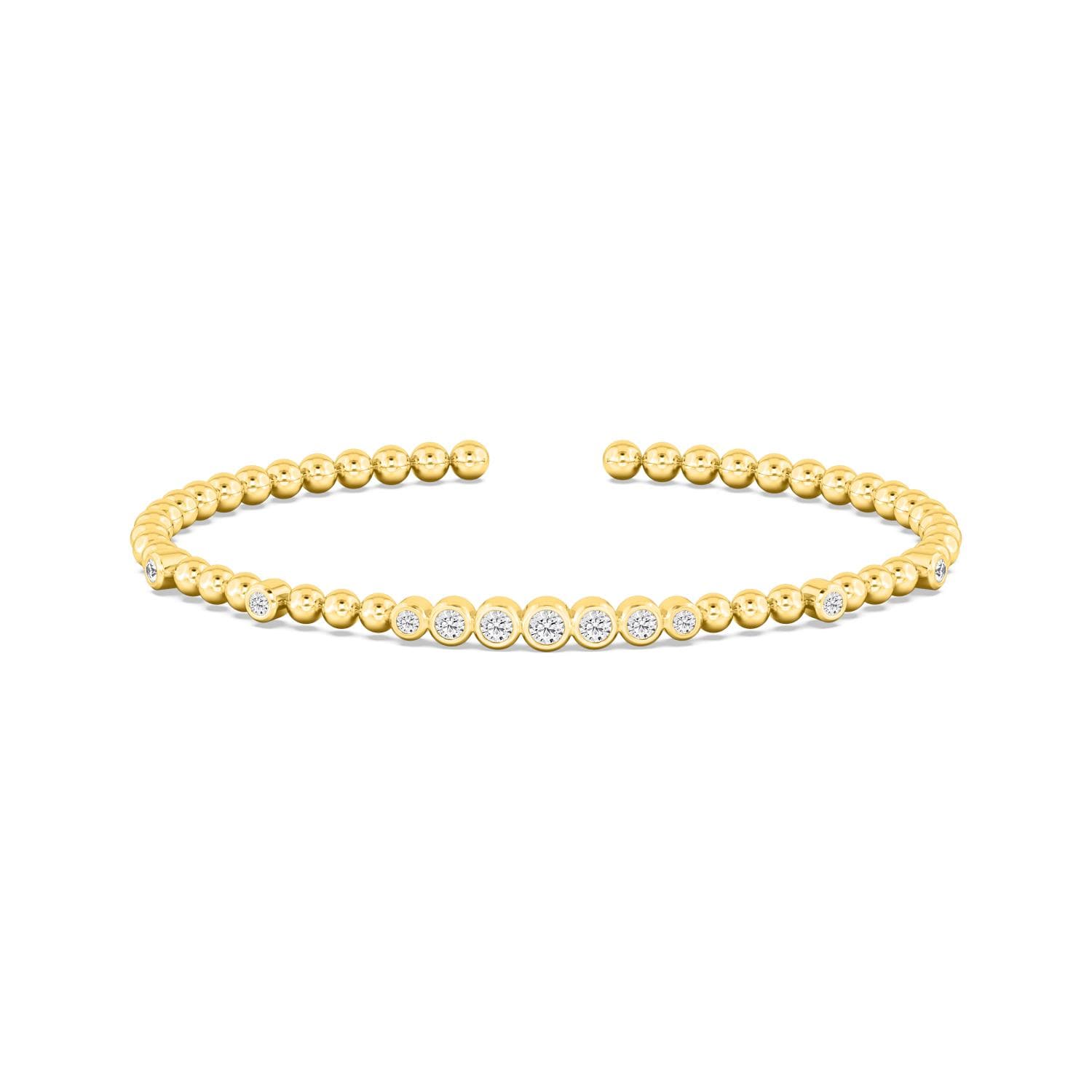 14K Yellow Gold Lab Grown Diamond BRACELET 0.51 ctw SJBG13140-0.50CT