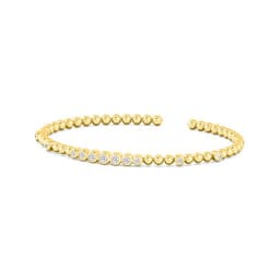 14K Yellow Gold Lab Grown Diamond BRACELET 0.51 ctw SJBG13140-0.50CT