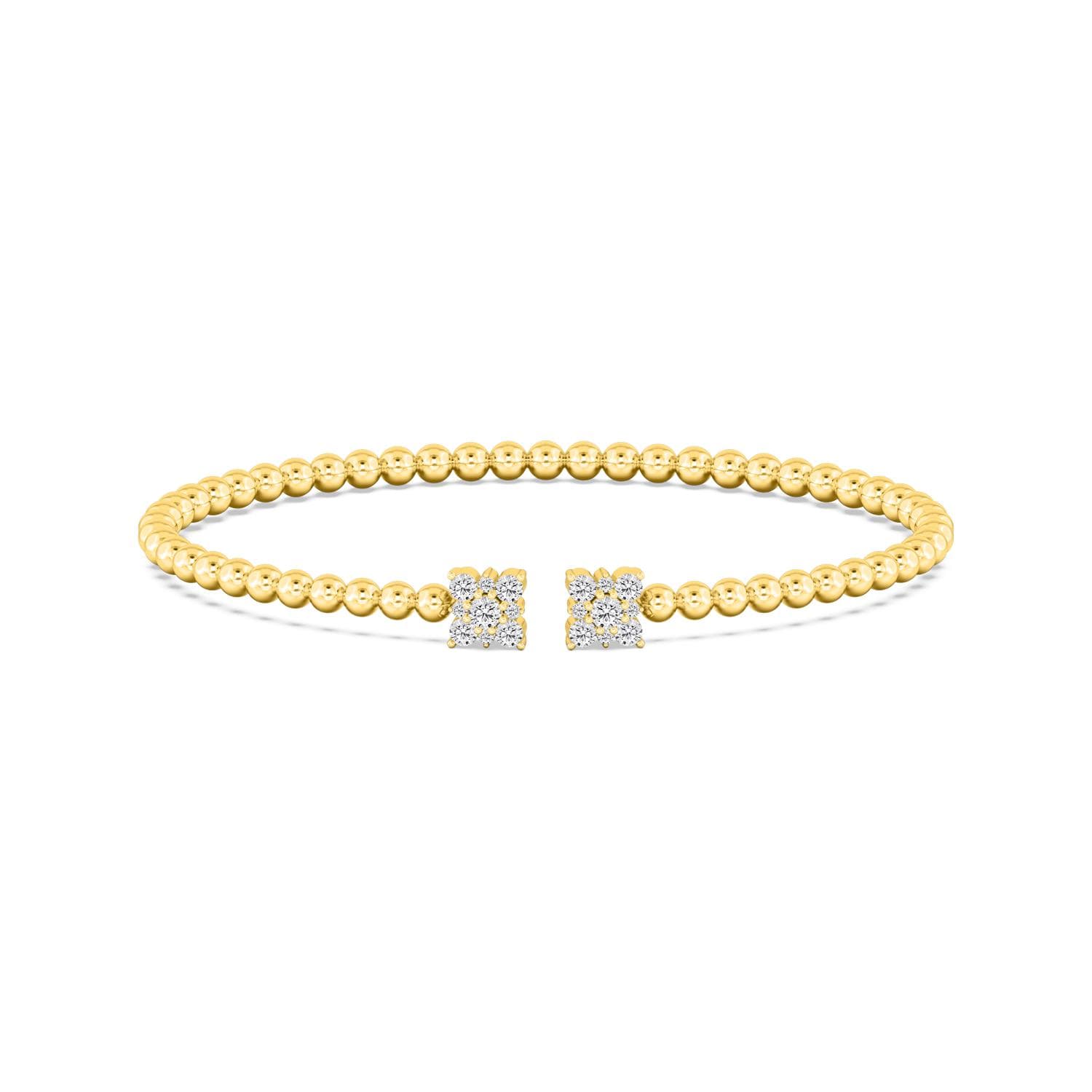 14K Yellow Gold Lab Grown Diamond BRACELET 0.50 ctw SJBG13142-0.50CT