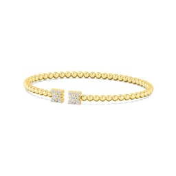 14K Yellow Gold Lab Grown Diamond BRACELET 0.50 ctw SJBG13142-0.50CT