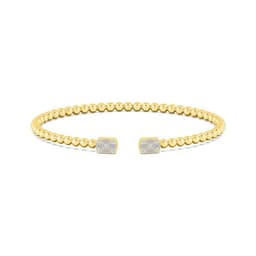 14K Yellow Gold Lab Grown Diamond BRACELET 0.40 ctw SJBG13145-0.38CT