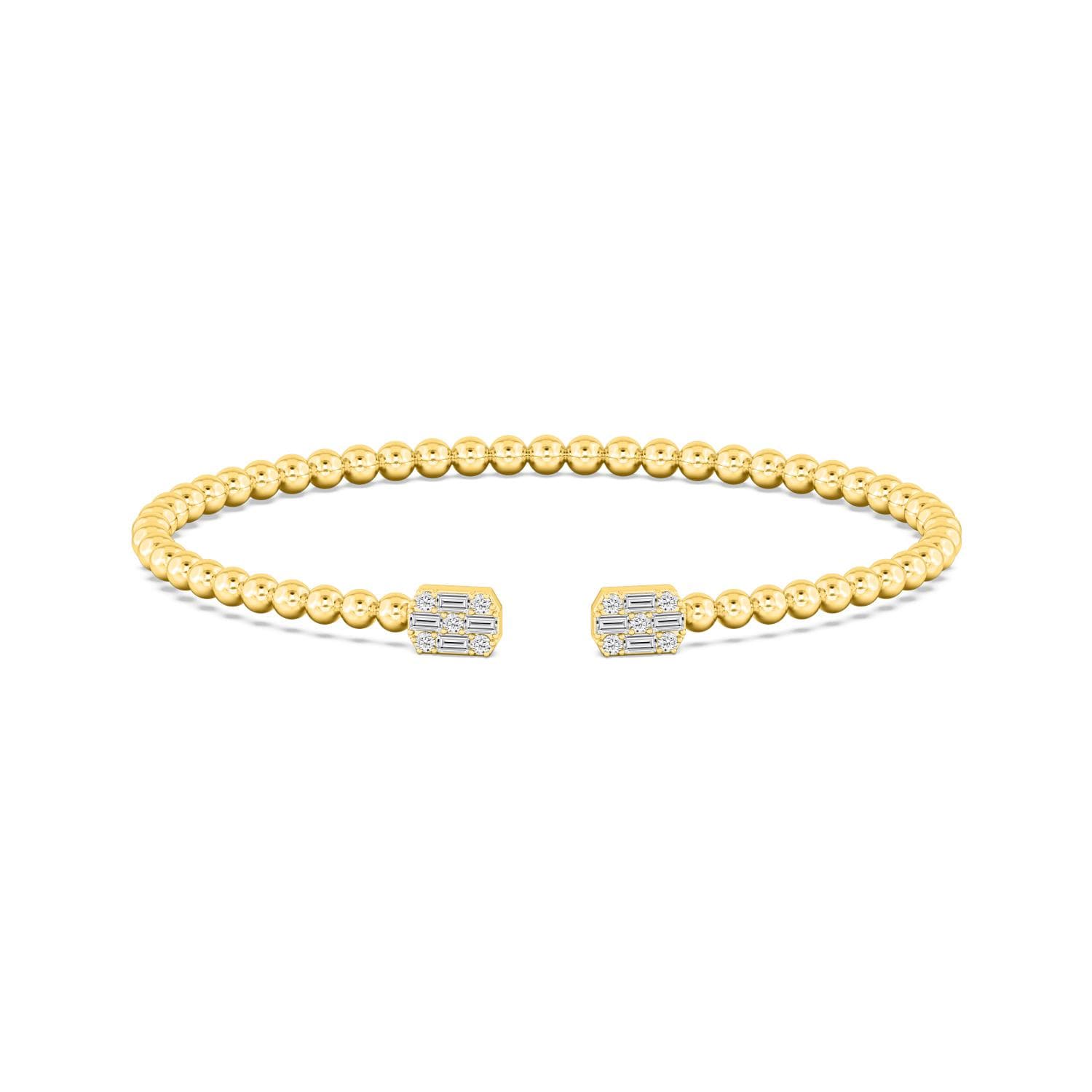 14K Yellow Gold Lab Grown Diamond BRACELET 0.40 ctw SJBG13145-0.38CT