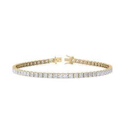 14K Yellow Gold Lab Grown Diamond BRACELET 9.14 ctw SJBR11430PR-0.20CT-7IN