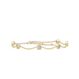 14K Yellow Gold Lab Grown Diamond BRACELET 0.79 ctw SJBR11454-0.75CT