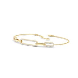 14K Yellow Gold Lab Grown Diamond BRACELET 0.32 ctw SJBR20042-0.33CT