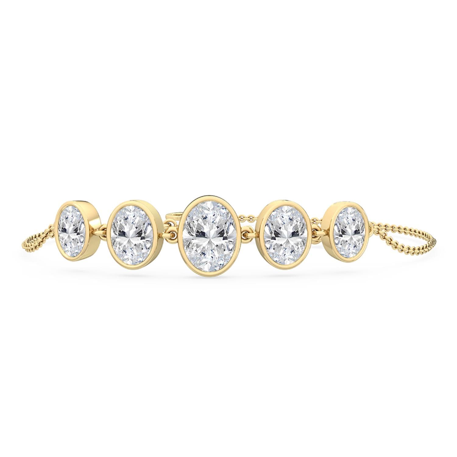 14K Yellow Gold Lab Grown Diamond BRACELET 1.95 ctw SJBR20051-2.00CT