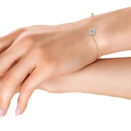 14K Yellow Gold Lab Grown Diamond BRACELET 1.00 ctw SJBR20053-1.00CT