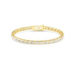14K Yellow Gold Lab Grown Diamond BRACELET 4.16 ctw SJBR20337RDT-0.11PT-7IN