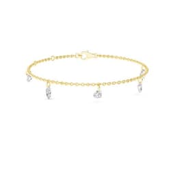 14K Yellow Gold Lab Grown Diamond BRACELET 2.23 ctw SJBR20360-2.10CT