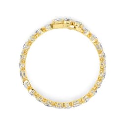 14K Yellow Gold Lab Grown Diamond BRACELET 30.20 ctw SJBR20388-29.00CT-7IN