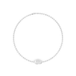 14K White Gold Lab Grown Diamond BRACELET 1.00 ctw SJBR20399EM-1.00CT