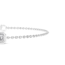 14K White Gold Lab Grown Diamond BRACELET 1.00 ctw SJBR20399EM-1.00CT