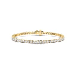 14K Yellow Gold Lab Grown Diamond BRACELET 7.00 ctw SJBR20464-7.00CT-7IN