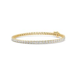 14K Yellow Gold Lab Grown Diamond BRACELET 7.00 ctw SJBR20464-7.00CT-7IN