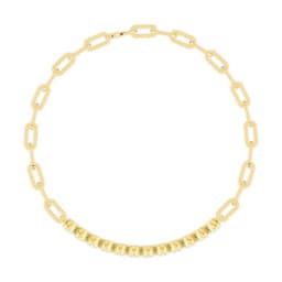 14K Yellow Gold Lab Grown Diamond BRACELET 3.96 ctw SJBR20470OV-0.32CT-7IN