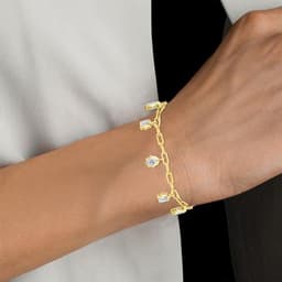 14K Yellow Gold Lab Grown Diamond BRACELET 2.36 ctw SJBR20518MS-2.38CT-7IN