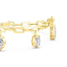 14K Yellow Gold Lab Grown Diamond BRACELET 2.36 ctw SJBR20518MS-2.38CT-7IN