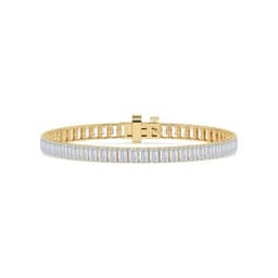 14K Yellow Gold Lab Grown Diamond BRACELET 10.82 ctw SJBR20604-0.17PT-7IN