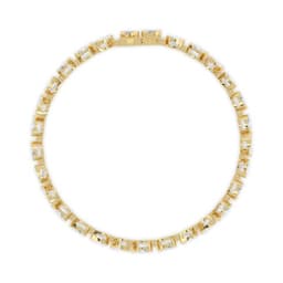 14K Yellow Gold Lab Grown Diamond BRACELET 6.49 ctw SJBR20651MS-0.20PT-7IN