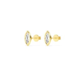 14K Yellow Gold Lab Grown Diamond EARRINGS 0.69 ctw SJE32903MQ-0.75CT