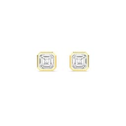 14K Yellow Gold Lab Grown Diamond EARRINGS 1.43 ctw SJE33247ASS-1.50CT