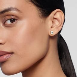 14K Yellow Gold Lab Grown Diamond EARRINGS 3.00 ctw SJE33247EM-3.00CT