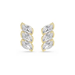 14K Yellow Gold Lab Grown Diamond EARRINGS 5.40 ctw SJE33453