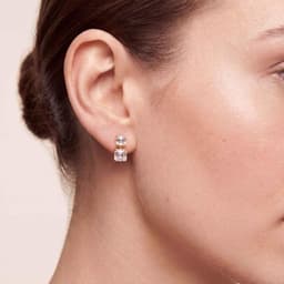14K Yellow Gold Lab Grown Diamond EARRINGS 6.00 ctw SJE33884ASS-6.00CT