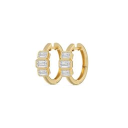 14K Yellow Gold Lab Grown Diamond EARRINGS 1.46 ctw SJE33907EM-1.63CT