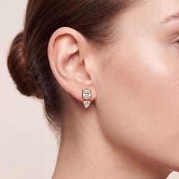 14K Yellow Gold Lab Grown Diamond EARRINGS 5.00 ctw SJE33956CUTRL-5.00CT