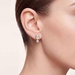 14K Yellow Gold Lab Grown Diamond EARRINGS 2.60 ctw SJE33958RDT-2.00CT