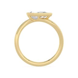 14K Yellow Gold Lab Grown Diamond ENGAGEMENT RINGS 1.00 ctw SJER00111LSPE-1.00CT