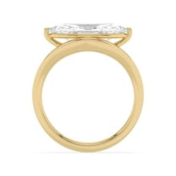 14K Yellow Gold Lab Grown Diamond ENGAGEMENT RINGS 3.03 ctw SJER00167MQ-3.00CT