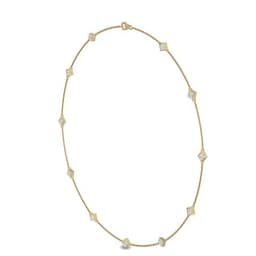 14K Yellow Gold Lab Grown Diamond NECKLACE 1.04 ctw SJN08016PR-1.10CT
