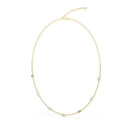 14K Yellow Gold Lab Grown Diamond NECKLACE 1.10 ctw SJN08220EM-1.00CT