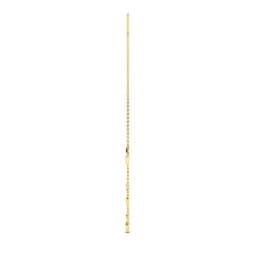 14K Yellow Gold Lab Grown Diamond NECKLACE 1.10 ctw SJN08220EM-1.00CT