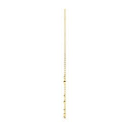 14K Yellow Gold Lab Grown Diamond NECKLACE 1.12 ctw SJN08220OV-1.00CT