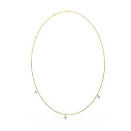 14K Yellow Gold Lab Grown Diamond NECKLACE 1.52 ctw SJN08225-1.50CT-18IN