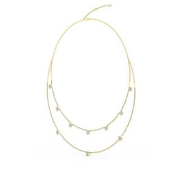 14K Yellow Gold Lab Grown Diamond NECKLACE 1.79 ctw SJN08244-1.75CT-18IN