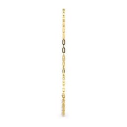 14K Yellow Gold Lab Grown Diamond NECKLACE 4.40 ctw SJN08256-4.38CT-18IN