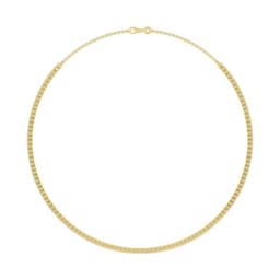 14K Yellow Gold Lab Grown Diamond NECKLACE 9.52 ctw SJN08364-9.50CT-14IN