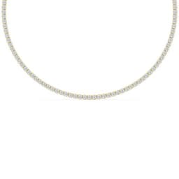 14K Yellow Gold Lab Grown Diamond NECKLACE 25.05 ctw SJN08390-0.25PT-16IN