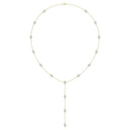 14K Yellow Gold Lab Grown Diamond NECKLACE 4.83 ctw SJN08538PE-4.83CT-16IN