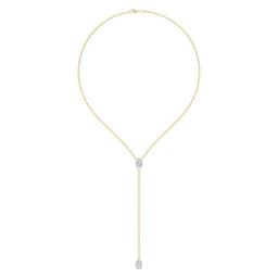 14K Yellow Gold Lab Grown Diamond NECKLACE 2.00 ctw SJN08545PE-2.00CT-14IN