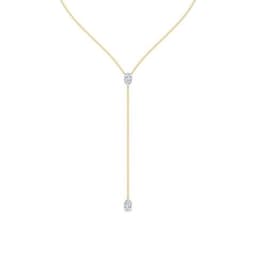 14K Yellow Gold Lab Grown Diamond NECKLACE 2.00 ctw SJN08545PE-2.00CT-14IN
