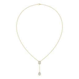 14K Yellow Gold Lab Grown Diamond NECKLACE 2.01 ctw SJN08546EMPE-1.75CT
