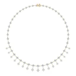 14K Yellow Gold Lab Grown Diamond NECKLACE 23.26 ctw SJN08611LZKT-21.38-16IN