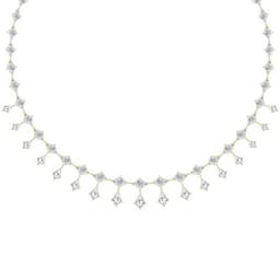 14K Yellow Gold Lab Grown Diamond NECKLACE 23.26 ctw SJN08611LZKT-21.38-16IN